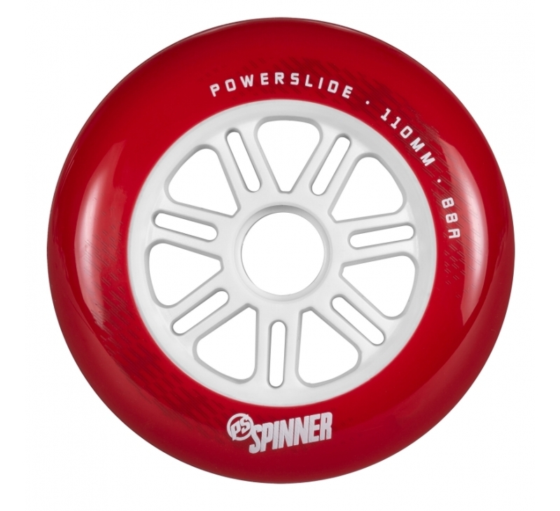 Powerslide Spinner 110/88A Red, 3-pack
